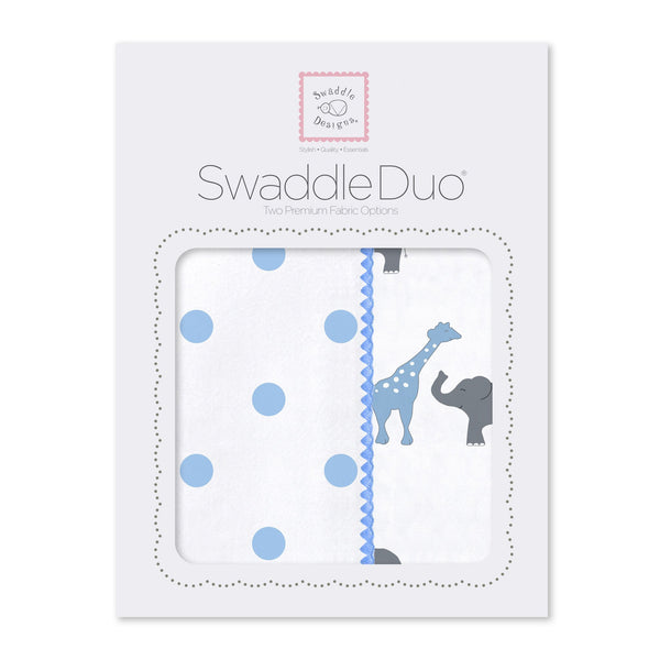 SwaddleDuo - Big Dot Safari Fun