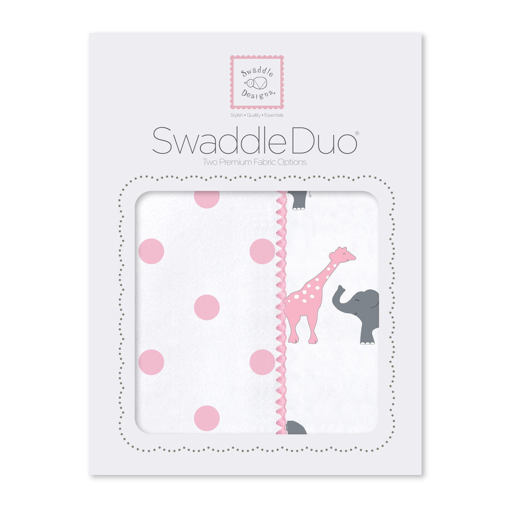 SwaddleDuo - Big Dot Safari Fun