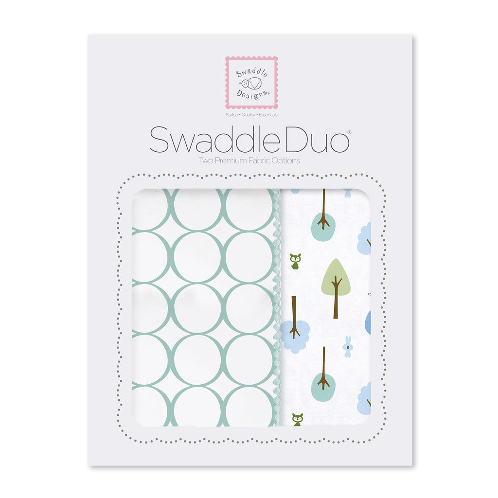 SwaddleDuo - Cute and Calm, SeaCrystal