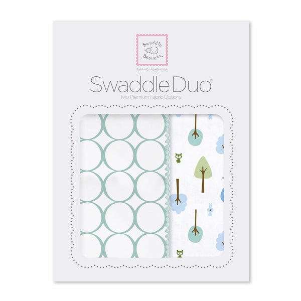 SwaddleDuo - Cute and Calm, SeaCrystal