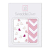 SwaddleDuo - Little Chickies & Chevron