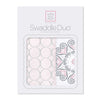 SwaddleDuo - Mod Medallions (Set of 2), Pink