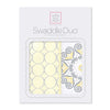 SwaddleDuo - Mod Medallions (Set of 2), Yellow