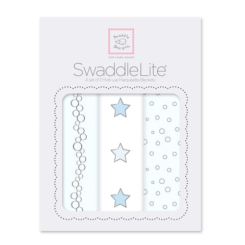 SwaddleLite - Celebrate, Blue