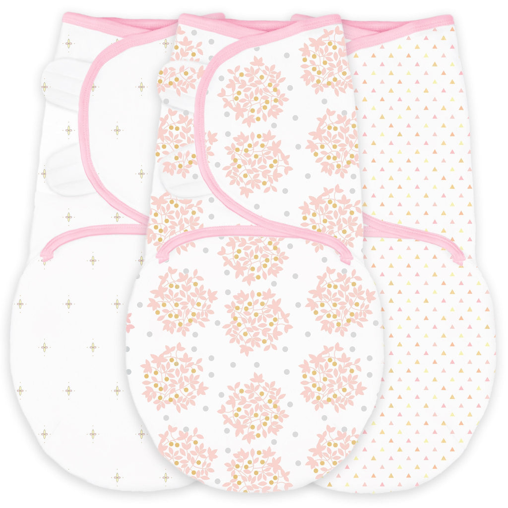 Swaddle Wrap - Premium Cotton (Set of 3) Heavenly Floral