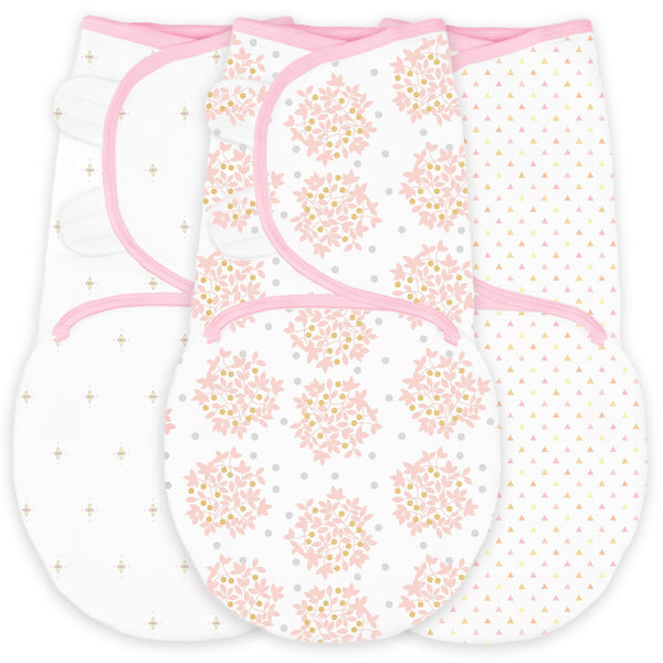 Swaddle Wrap - Premium Cotton (Set of 3) Heavenly Floral