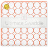 Ultimate Swaddle - Mod Circles on White