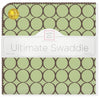 Ultimate Swaddle - Brown Mod Circles
