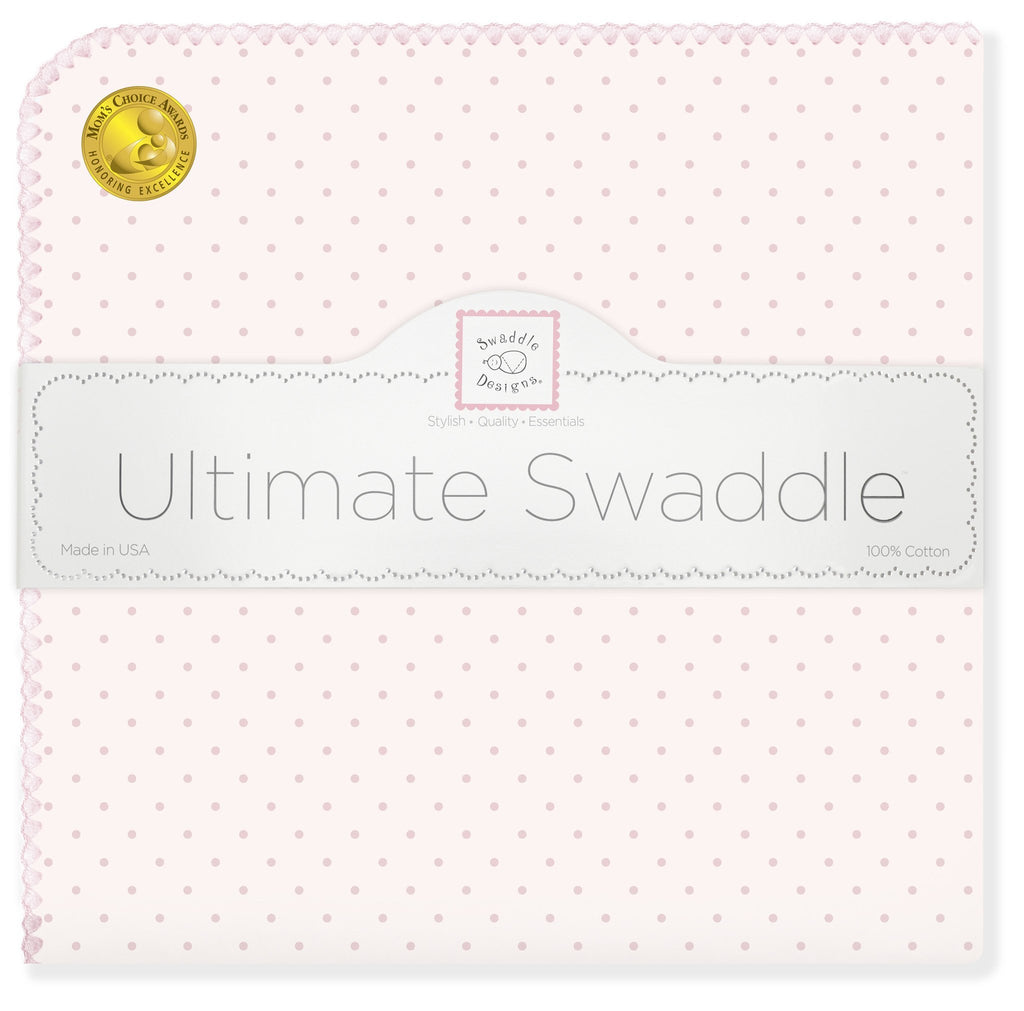 Ultimate Swaddle - Fresh Pastel Polka Dots