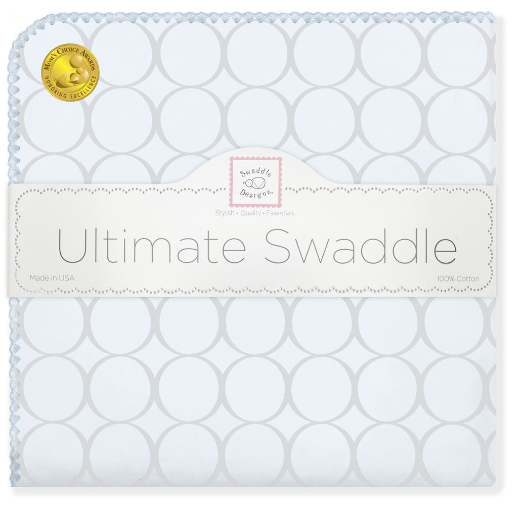 Ultimate Swaddle - Sterling Mod Circles