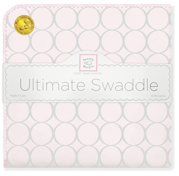 Ultimate Swaddle - Sterling Mod Circles