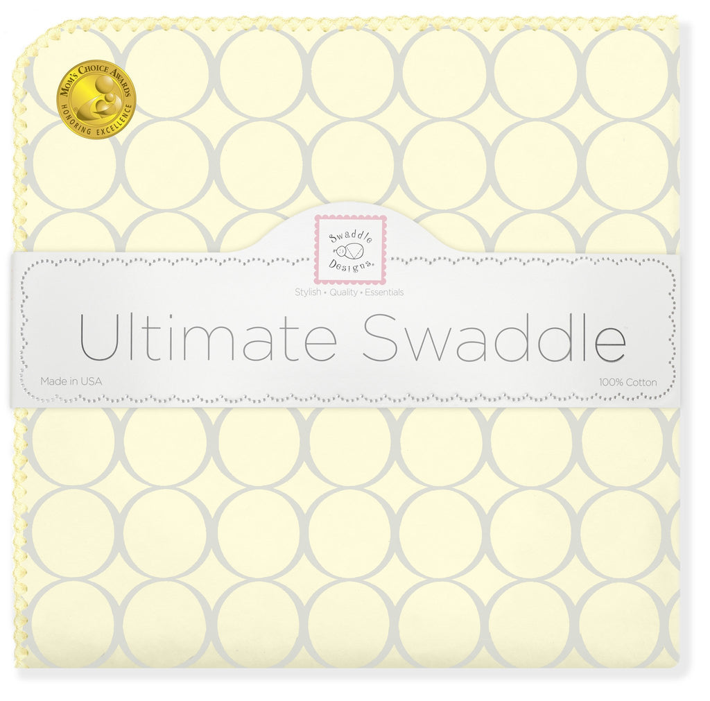 Ultimate Swaddle - Sterling Mod Circles