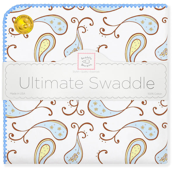 Ultimate Swaddle - Triplets Paisley