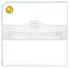 Ultimate Swaddle - White with Pastel Trim