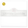 Ultimate Swaddle - White with Pastel Trim