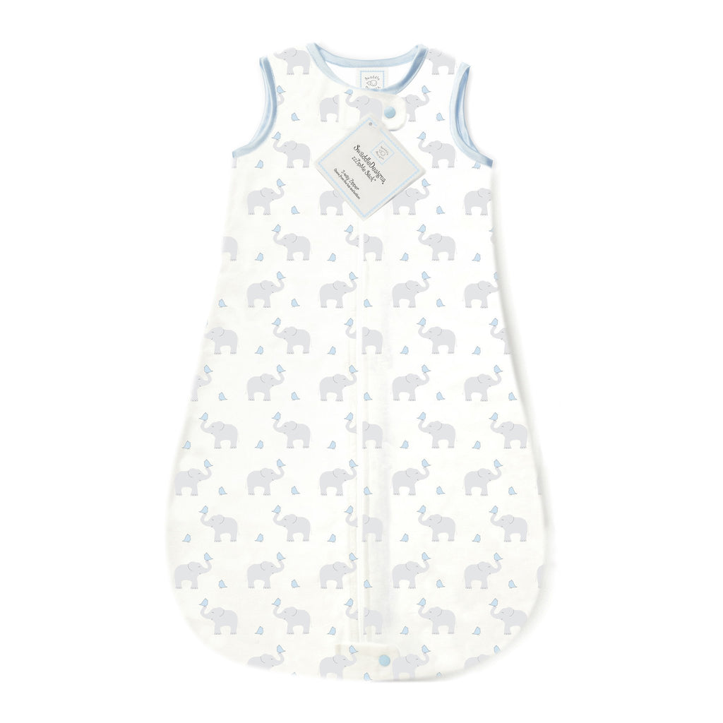 Cotton zzZipMe Sack - Elephant & Chickies