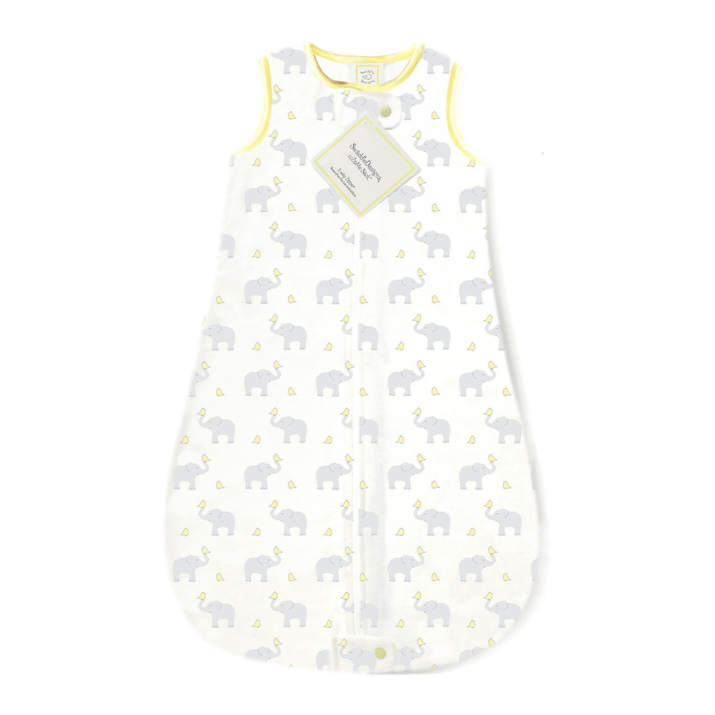 Cotton zzZipMe Sack - Elephant & Chickies