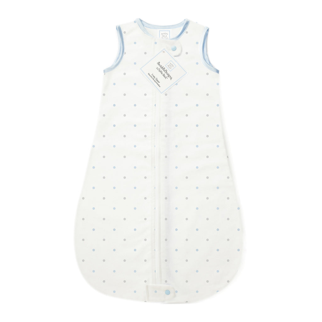 Cotton zzZipMe Sack - Sterling Little Dots