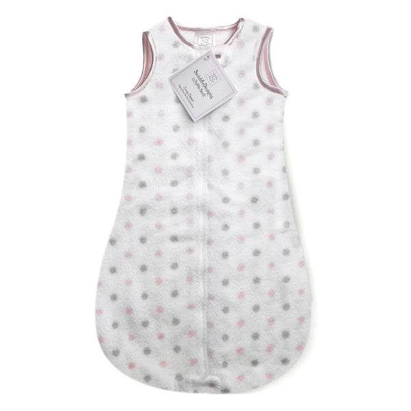 Cozy zzZipMe Sack - Pastel & Sterling Dots