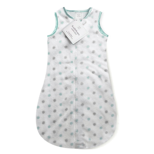 Cozy zzZipMe Sack - Pastel & Sterling Dots