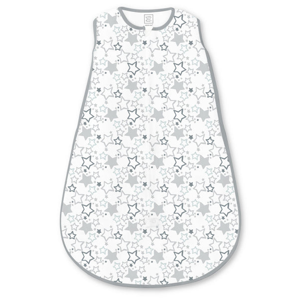 Cotton Knit zzZipMe Sack - Starshine Shimmer, Sterling