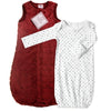Cozy Puff zzZipMe Sack + Gown Set, Truffle