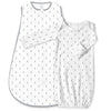 Cotton Knit zzZipMe Sack Set - Tiny Arrows, Black