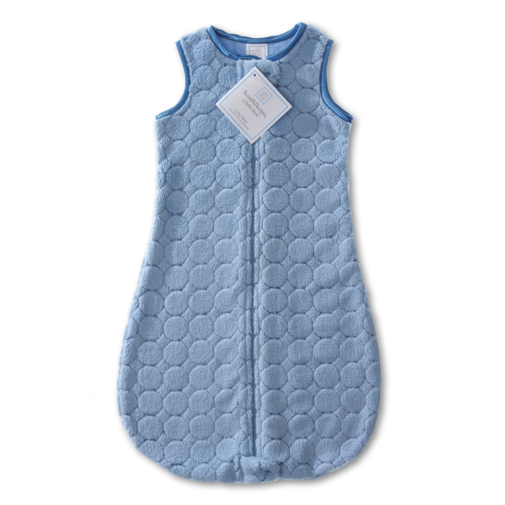 Cozy zzZipMe Sack - Jewel Tone Puff Circle