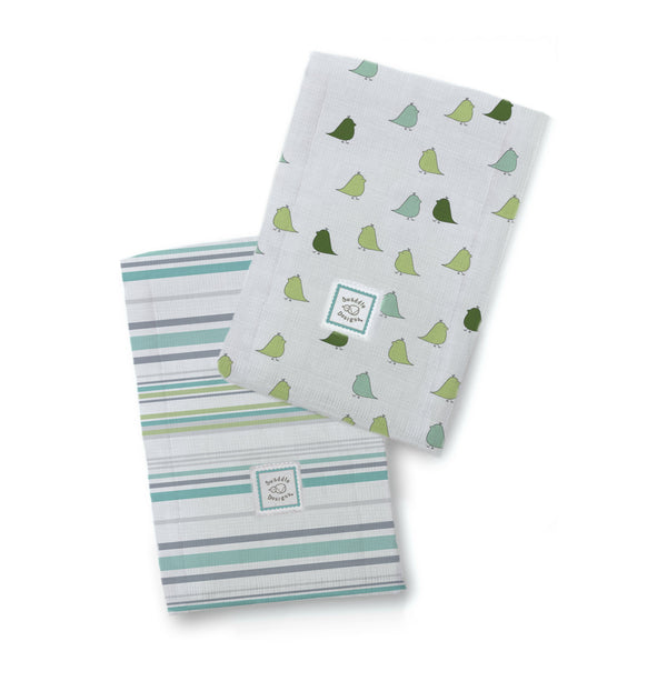Baby Burpies - Jewel Stripes + Little Chickies