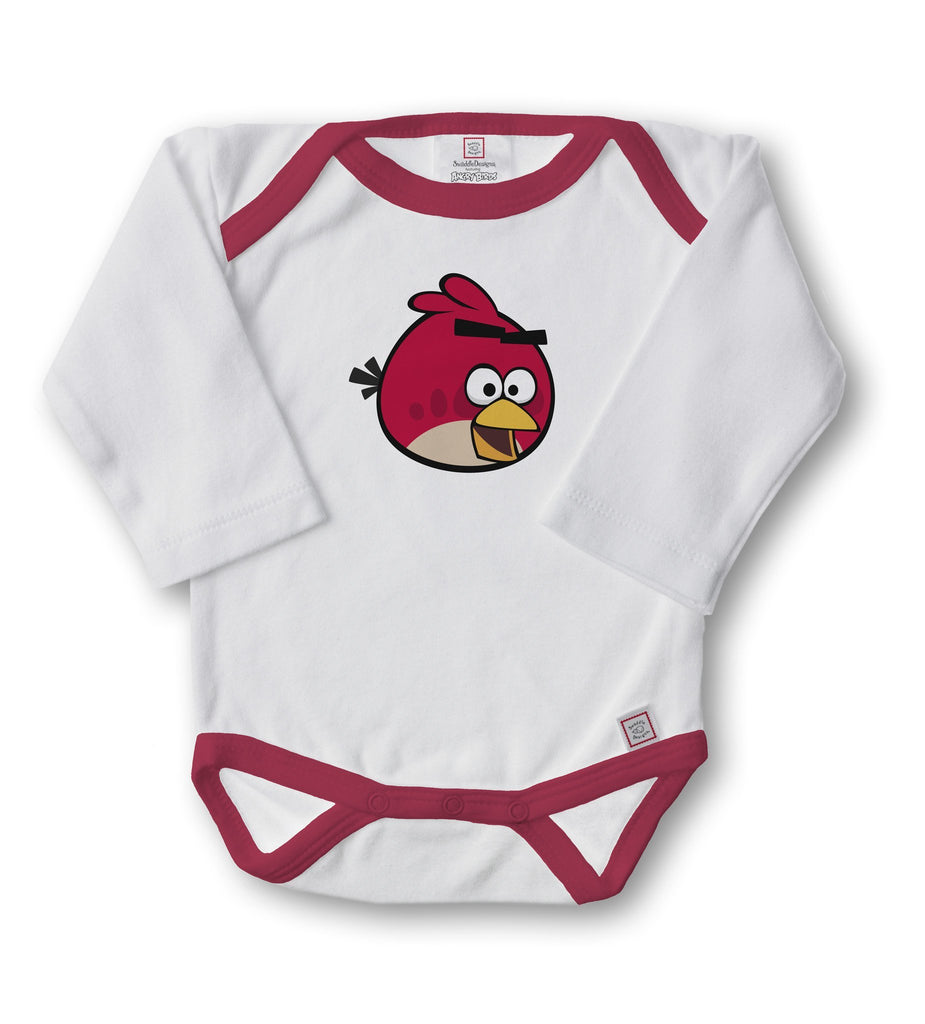 Angry Birds (3" Bird) - Long Sleeve Bodysuit
