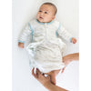 Cotton Knit zzZipMe Sack - Solid Pastel Color, Blue