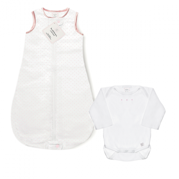 Cotton zzZipMe Sack & Bodysuit Set