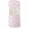 Marquisette Swaddle Blanket - Chevron, Pastel Pink