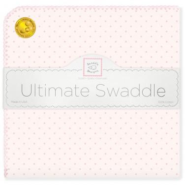 Ultimate Swaddle  Fresh Pastel Polka Dots