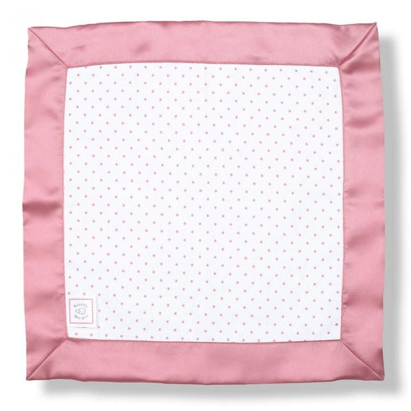 Cotton Baby Lovie - Polka Dots, Pink