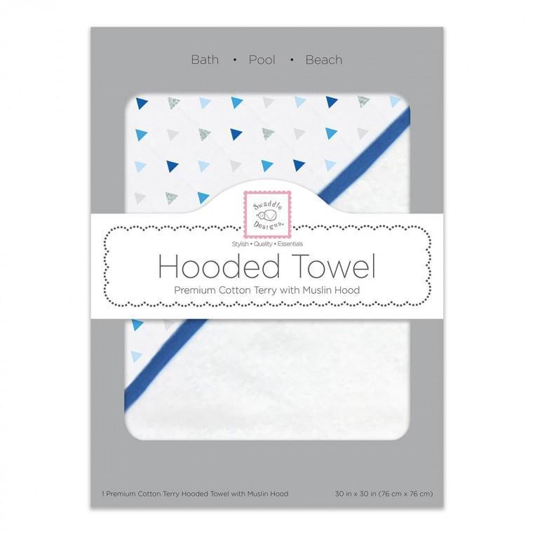 Muslin + Terry Hooded Towel - Shimmer