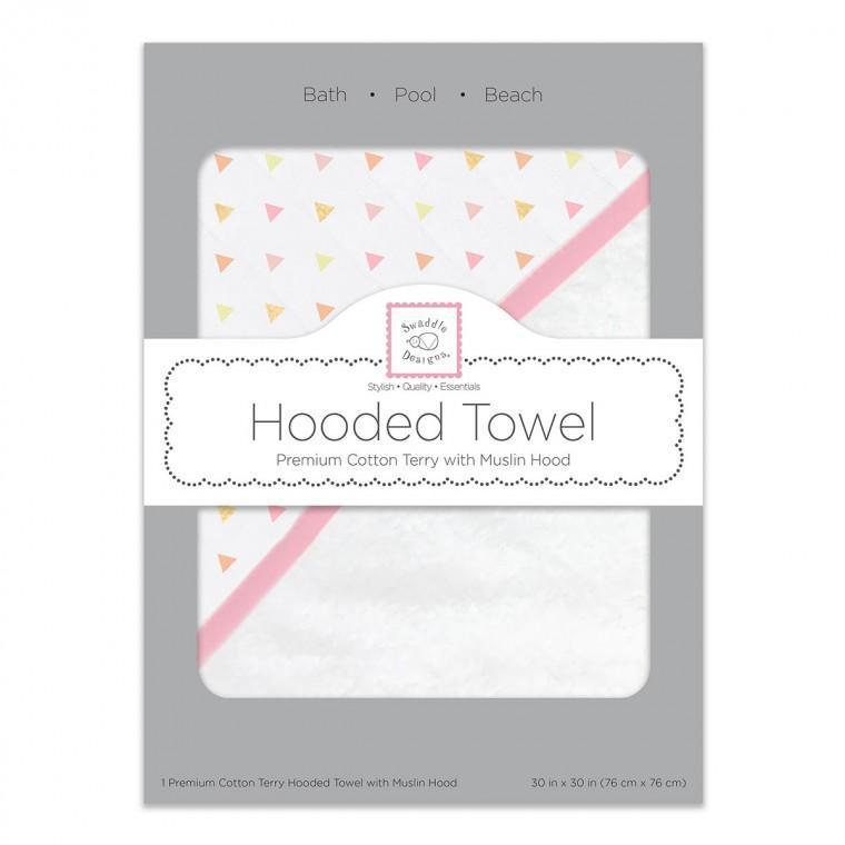 Muslin + Terry Hooded Towel - Shimmer