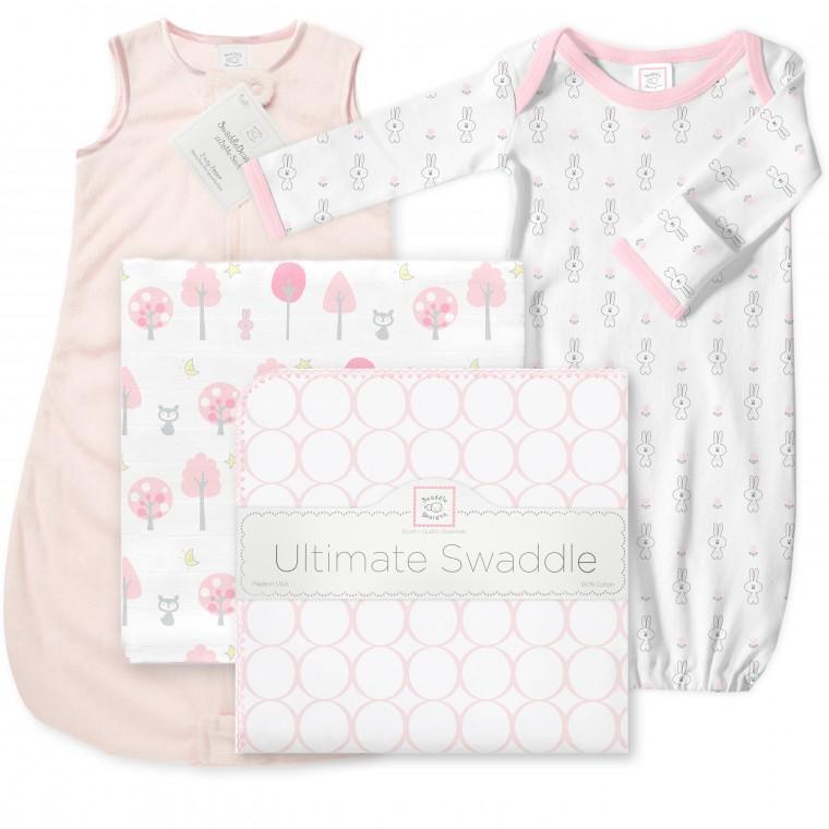 Baby Velvet zzZipMe Sack - Ultimate, Muslin Swaddle Gift Set