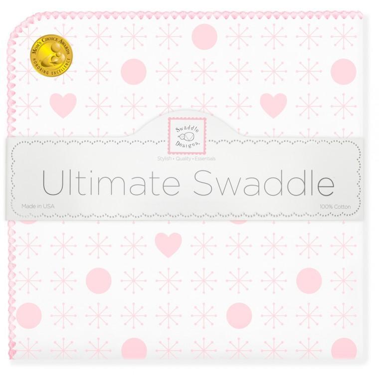 Ultimate Swaddle Blanket - jax & stars & hearts