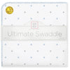 Ultimate Swaddle Blanket - Sterling Little Dots, Pastel Blue
